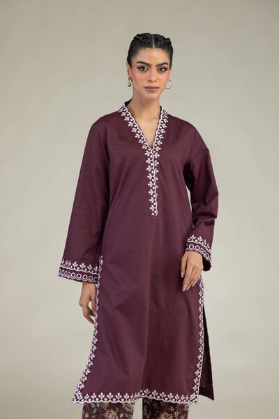 Embroidered | Cotton Dobby | Cotton Dobby Kurta | AED 180.00