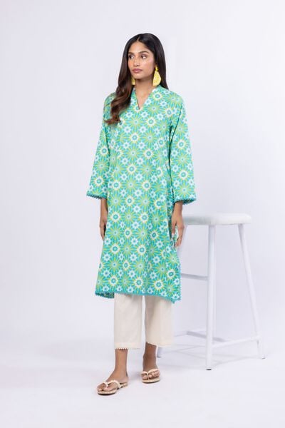 Printed | Cambric | Kurta | AED 80.00