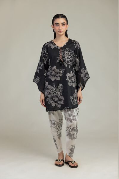 Printed | Cotton Dobby | Floral Cotton Shalwar | AED 80.00