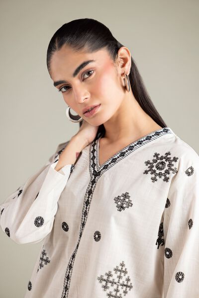 Textured Cotton | Tunic | AED 78.00