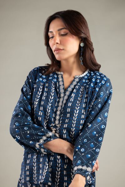 Embroidered | Viscose Crepe | Tunic | AED 45.00