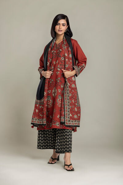 Printed | Light Khaddar | Fabrics 3 Piece | AED 200.00