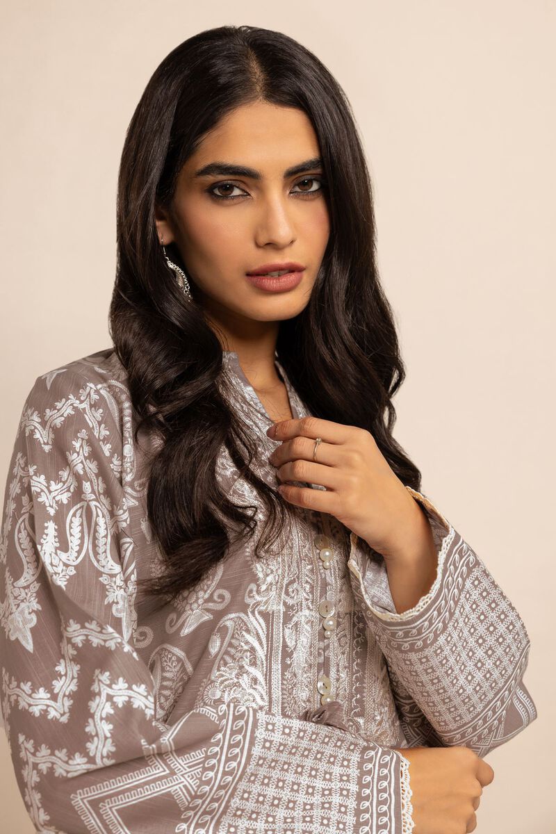 Light Khaddar | Embroidered | Fabrics 2 Piece | Top Bottoms | null