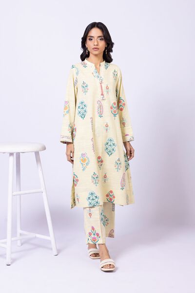 Printed | Khaddar | Pants | AED 60.00