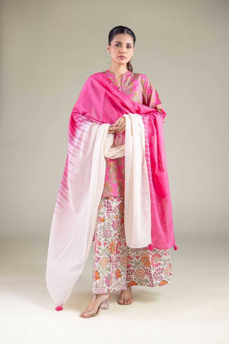 Printed | Lawn | Summer Solid Dupatta | AED 80.00