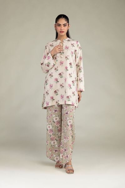 Printed | Cotton Viscose | Printed Cotton Pants | AED 100.00