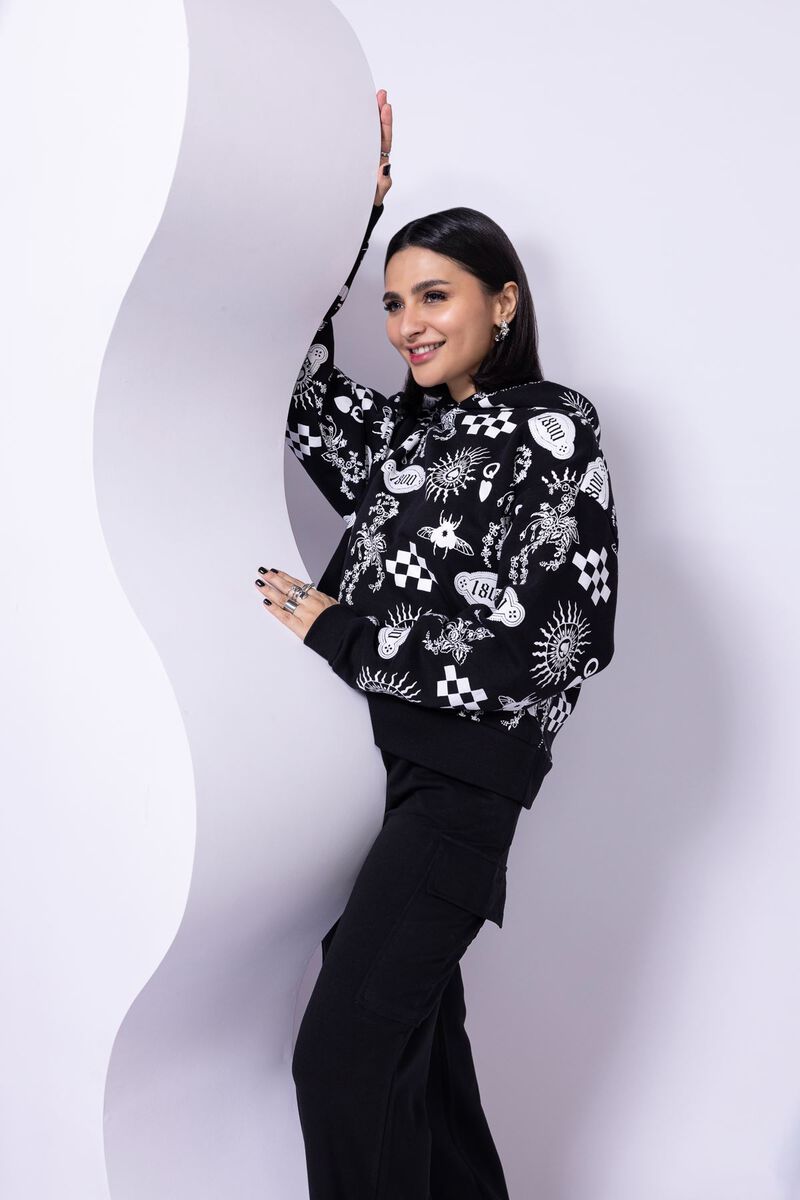 Printed | Cotton Polyester Fleece | Hoodie | AED 30.00