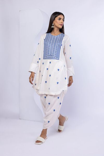 Embroidered | Cambric | Kurta | AED 60.00
