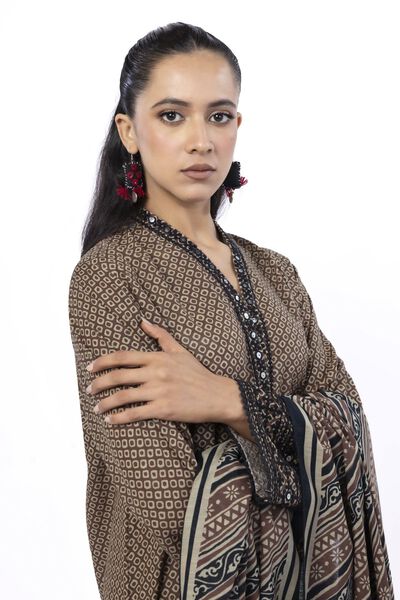 Embroidered | Light Khaddar | Tailored 3 Piece | AED 180.00