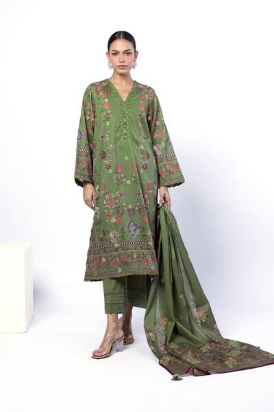 Printed | Jacquard | Fabrics 3 Piece | AED 180.00