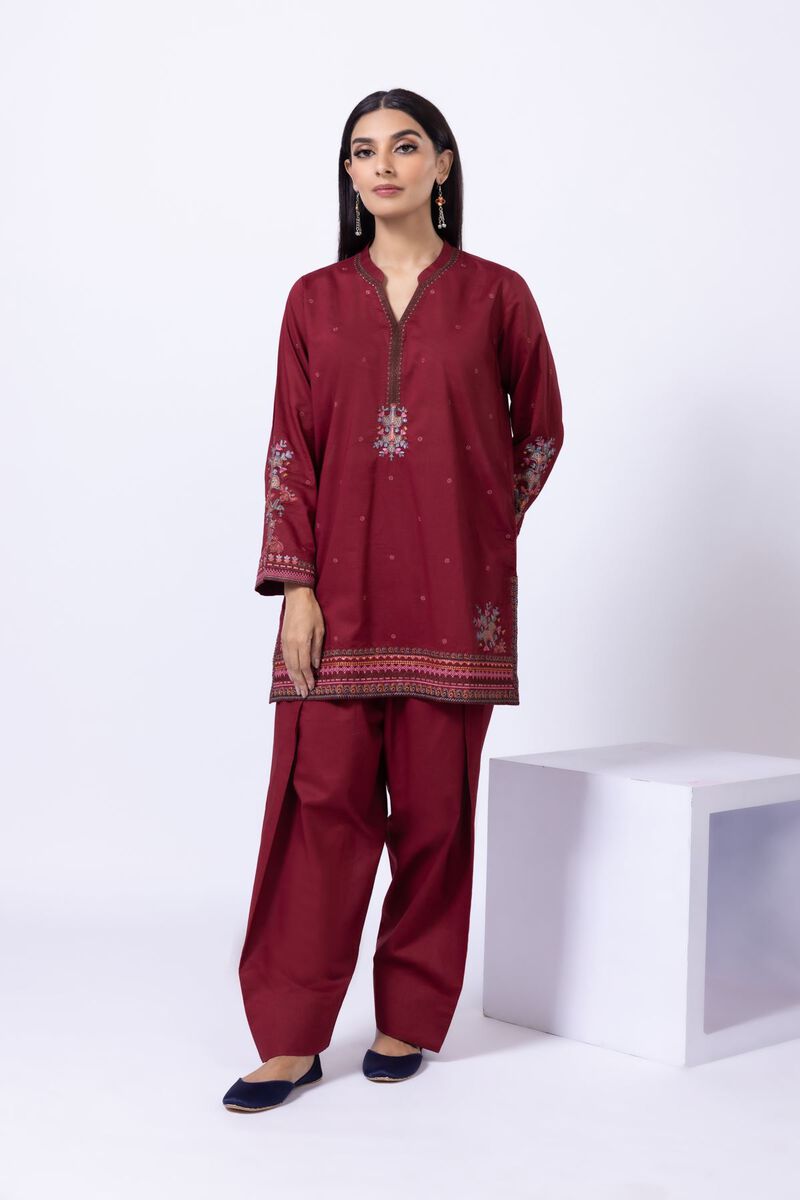 Embroidered | Cambric | Kurta | null