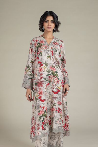 Embroidered | Raw Silk | Kurta | AED 180.00