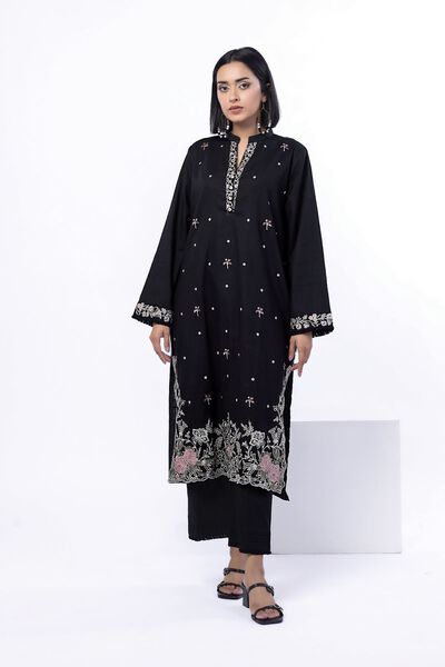 Embroidered | Heavy Textured Cotton | Fabrics 2 Piece | Top and Bottom | AED 160.00