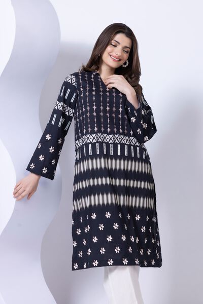 Printed | Ripple Crinkle | Kurta | AED 50.00