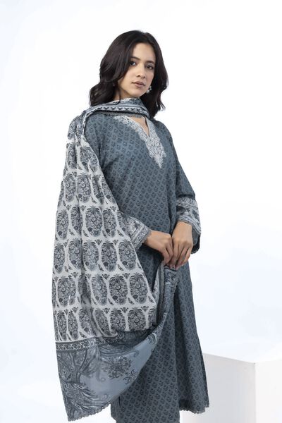 Embroidered | Cotton | Fabrics 3 Piece | AED 140.00