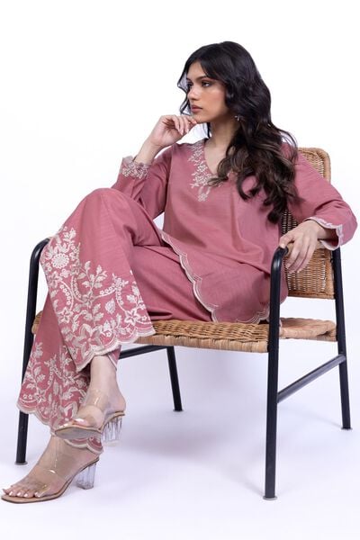 Embroidered | Khaddar | Kurta | AED 120.00