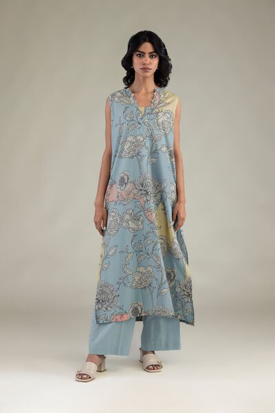 Embroidered | Cambric | Pants | AED 130.00