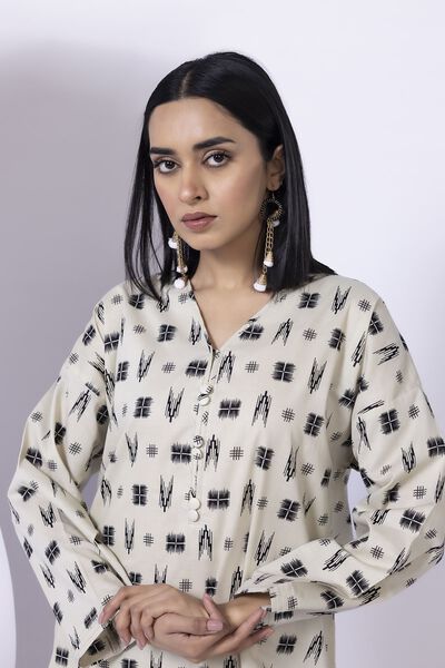 Printed | Cambric | Kurta | AED 40.00