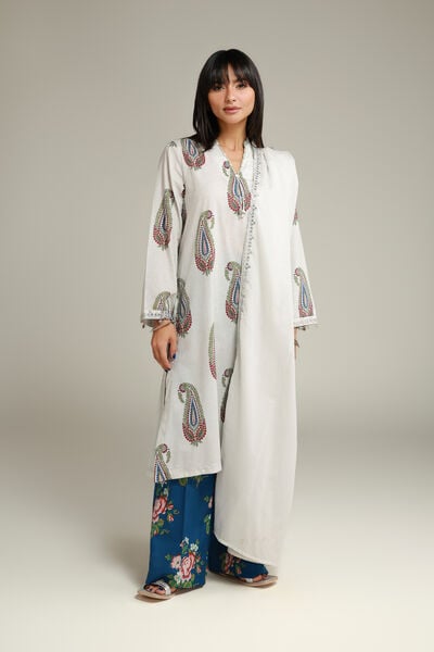 Embroidered | Cambric | Short Cambric Kurta | AED 130.00