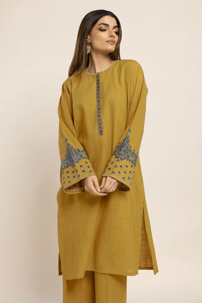 Fabrics 2 Piece | Top Bottoms, MUSTARD, hi-res
