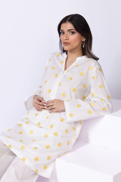 Embroidered | Cambric | Kurta | AED 36.00