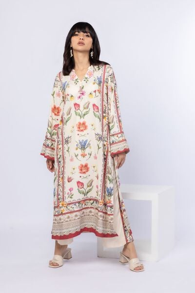Printed | Viscose Crepe | Kurta | AED 100.00
