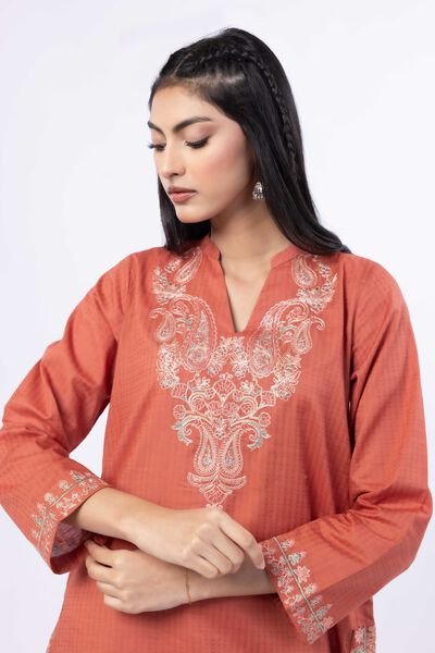 Embroidered | Cotton Dobby | Kurta | AED 140.00