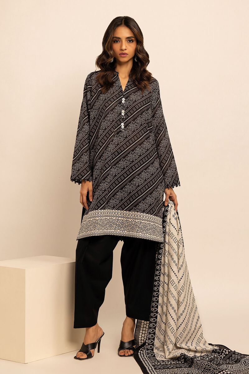 Printed | Light Khaddar | Fabrics 3 Piece | null