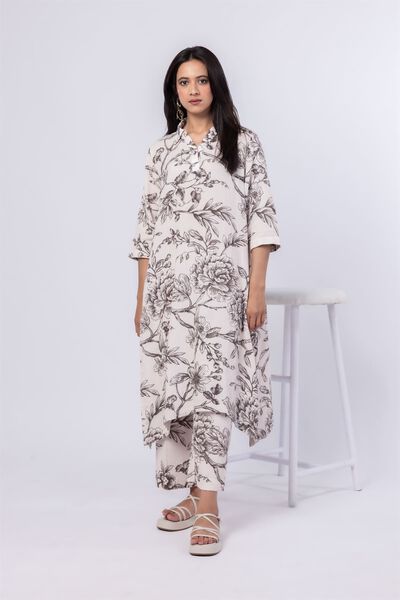 Printed | Cheese Cloth | Kurta | AED 160.00