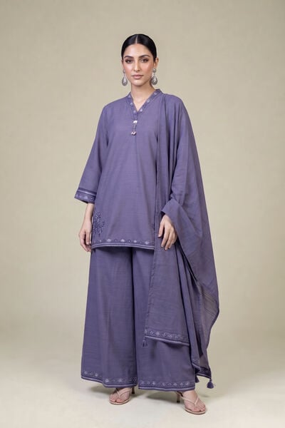 Embroidered | Light Khaddar | Short Embroidered Kurta | AED 200.00
