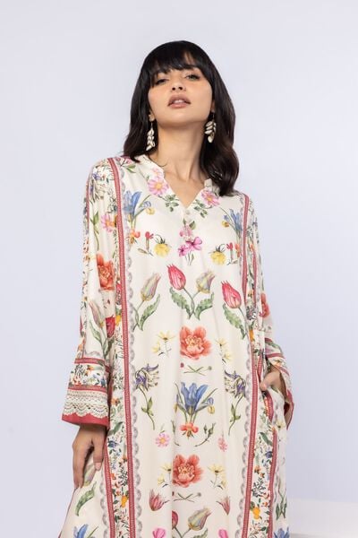 Printed | Viscose Crepe | Kurta | AED 100.00