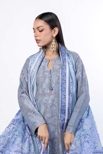 Dyed | Jacquard | Fabrics 3 Piece | AED 108.00