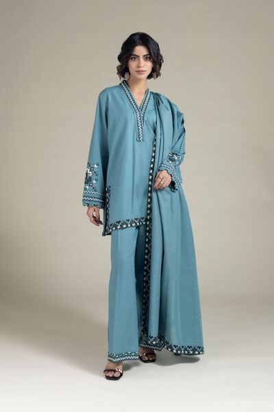 Embroidered | Khaddar | Pants | AED 60.00