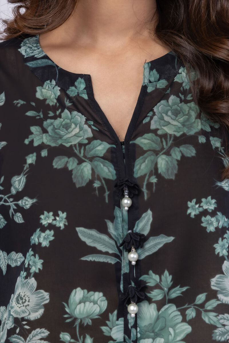 Printed | Swiss Voile | Kurta | null