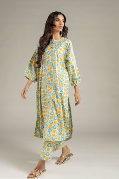 Printed | Heavy Textured Cotton | Kurta | AED 100.00