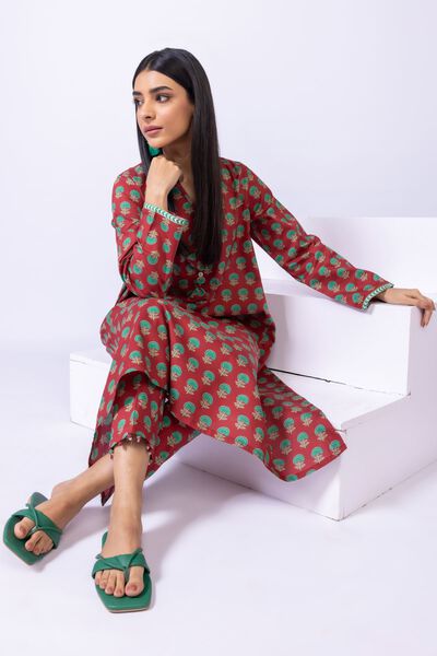 Printed | Cambric | Kurta | AED 40.00