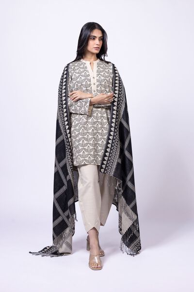 Dyed | Khaddar | Pants | AED 60.00