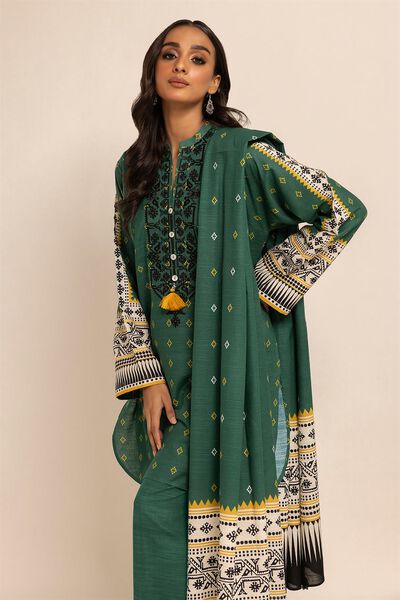 Fabrics 3 Piece, D-GREEN, hi-res