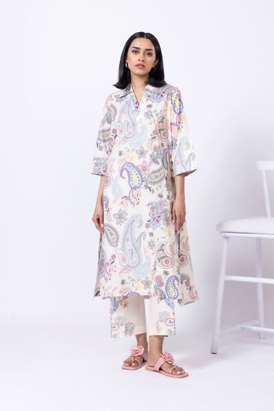 Printed | Cambric | Kurta | AED 80.00