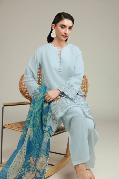 Embroidered | Cambric | Tailored 3 Piece | AED 300.00