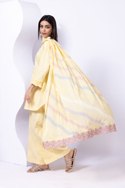 Embroidered | Slub lawn | Dupatta | AED 112.00