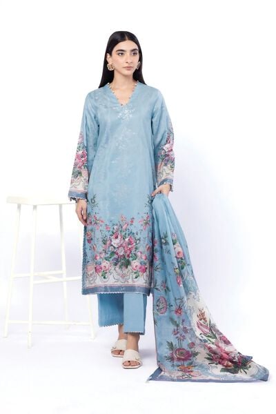 Printed | Jacquard | Fabrics 3 Piece | AED 180.00