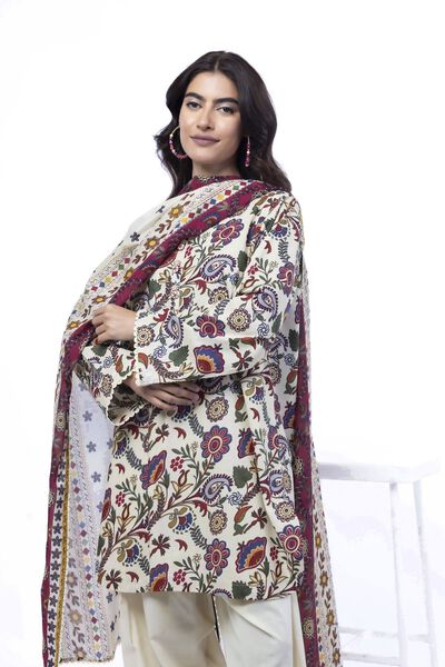 Printed | Cotton | Fabrics 3 Piece | AED 72.00