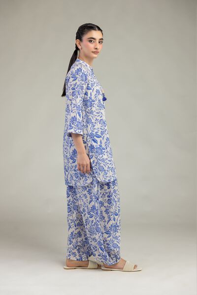 Printed | Cotton Dobby | Cotton Floral Shalwar | AED 80.00
