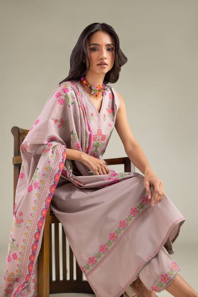 Embroidered | Cambric | Kurta | AED 150.00