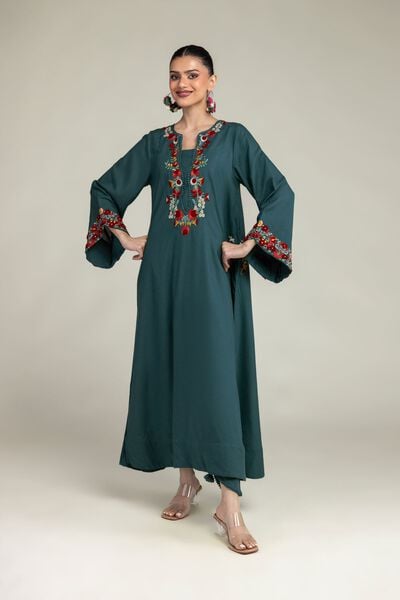 Embroidered | Raw Silk | Raw Silk Shalwar | AED 30.00