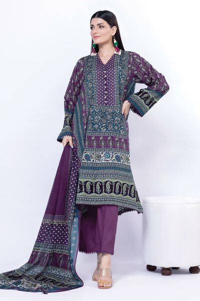 Printed | Lawn | Fabrics 3 Piece | AED 70.00