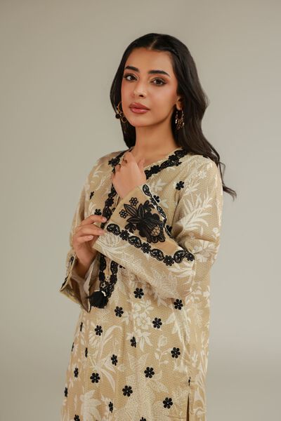 Embroidered | Cotton Dobby | Kurta | AED 180.00