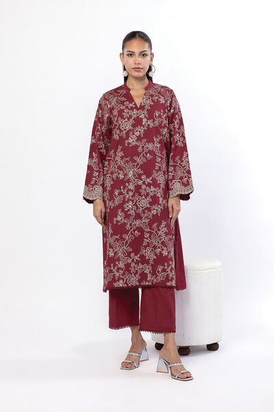 Embroidered | Crosshatch | Tailored 2 Piece | Top and Bottom | AED 90.00