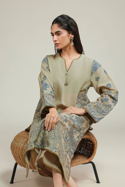 Dyed | Jacquard | Jacquard Tailored Set | AED 180.00